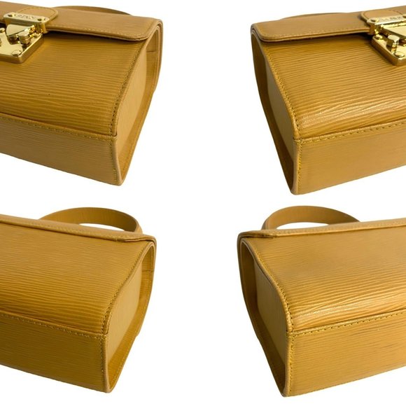 FENDI logo hardware, genuine Epi leather, 2-way handbag, mini tote bag, shoul... - Picture 7 of 9